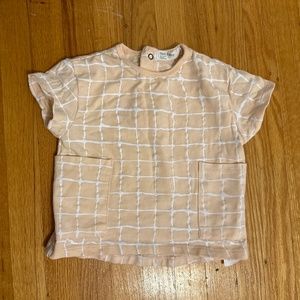 Miles baby Peach T-shirt 3 months